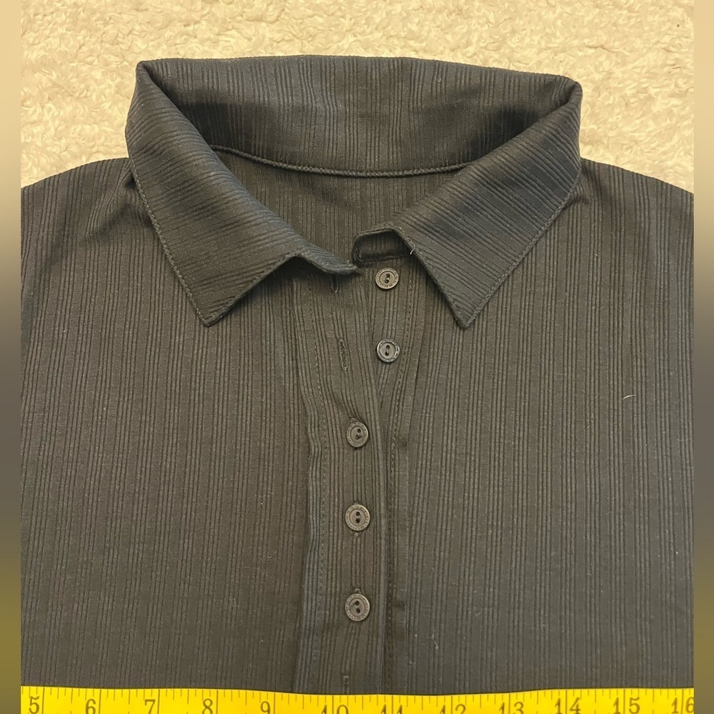 NWOT Ribbed Polo - Picture 5 of 8
